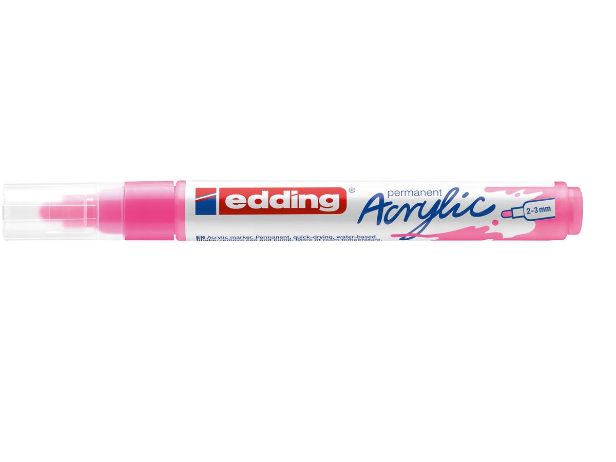 EDDING Acrylmarker 5100 2-3mm 5100-069 neonpink (4057305027436)