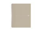 OXFORD Origins Spiralheft 400150009 A4+, kariert 70 Blatt, beige (3020120168296)