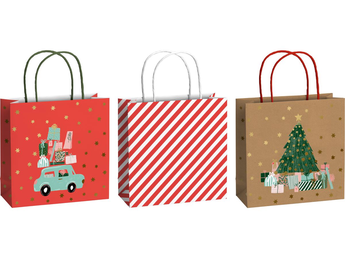 STEWO Sacchetto regalo Anette 2543512799 rosso 20x8x20cm (7630050889473)