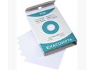 EXACOMPTA Schede rugoso A6 13809B bianco 100 pzi. (3130630138099)