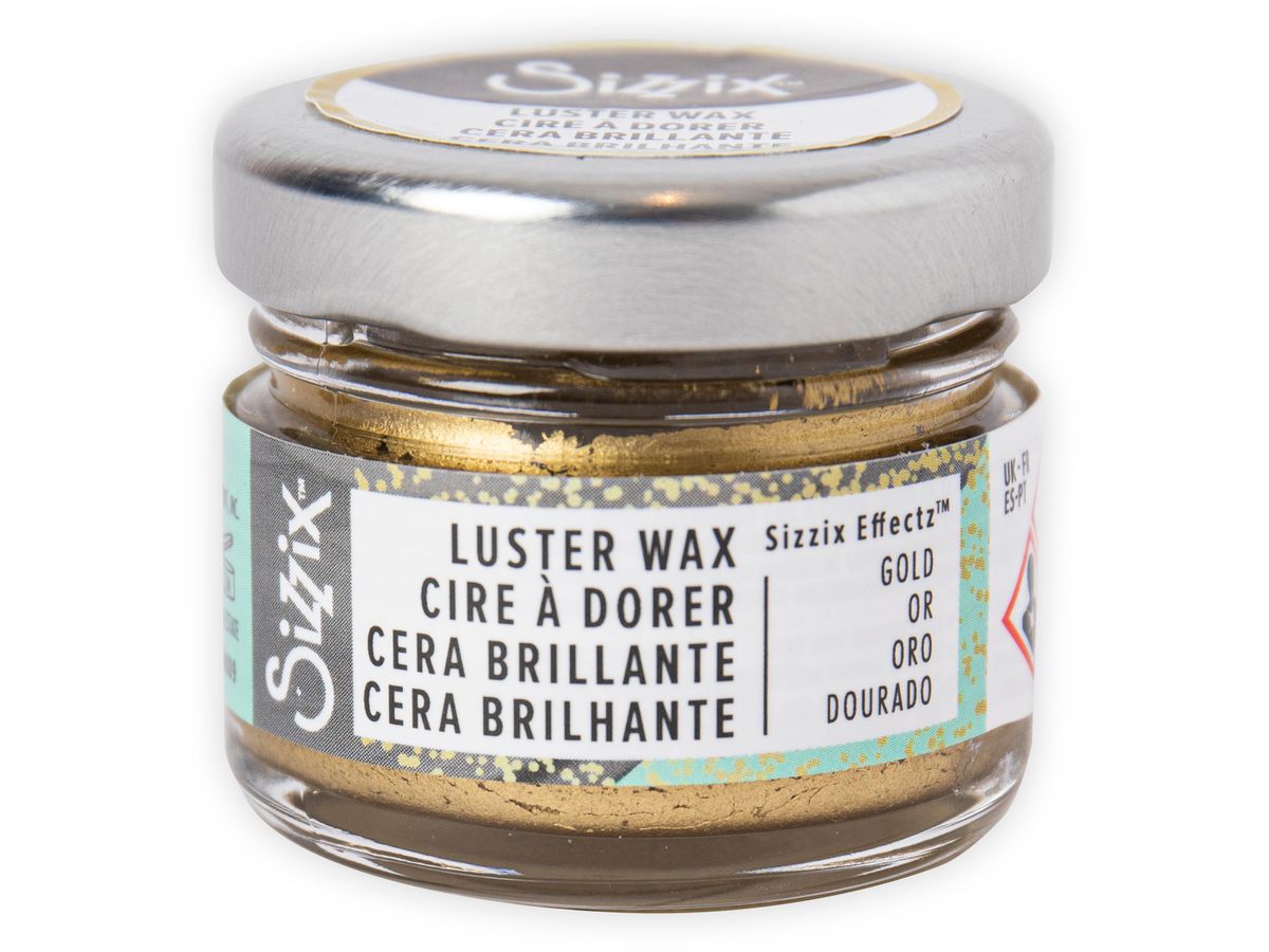SIZZIX Glanzwachs 664809 Gold 20ml (0630454265108)