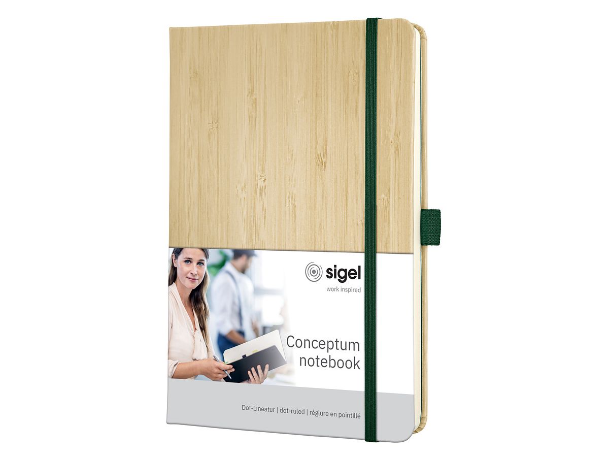 CONCEPTUM Notizbuch bamboo A5 CO670 punktkariert, 194 S., bunt (4004360798047)