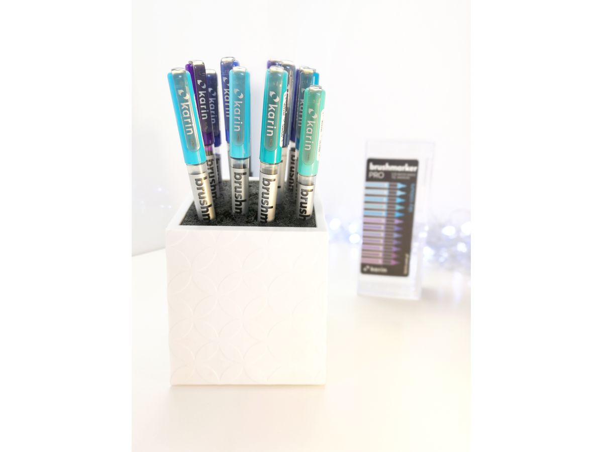 KARIN Brush Marker PRO 27C2 Sky colours 12 Stück (5904446025618)