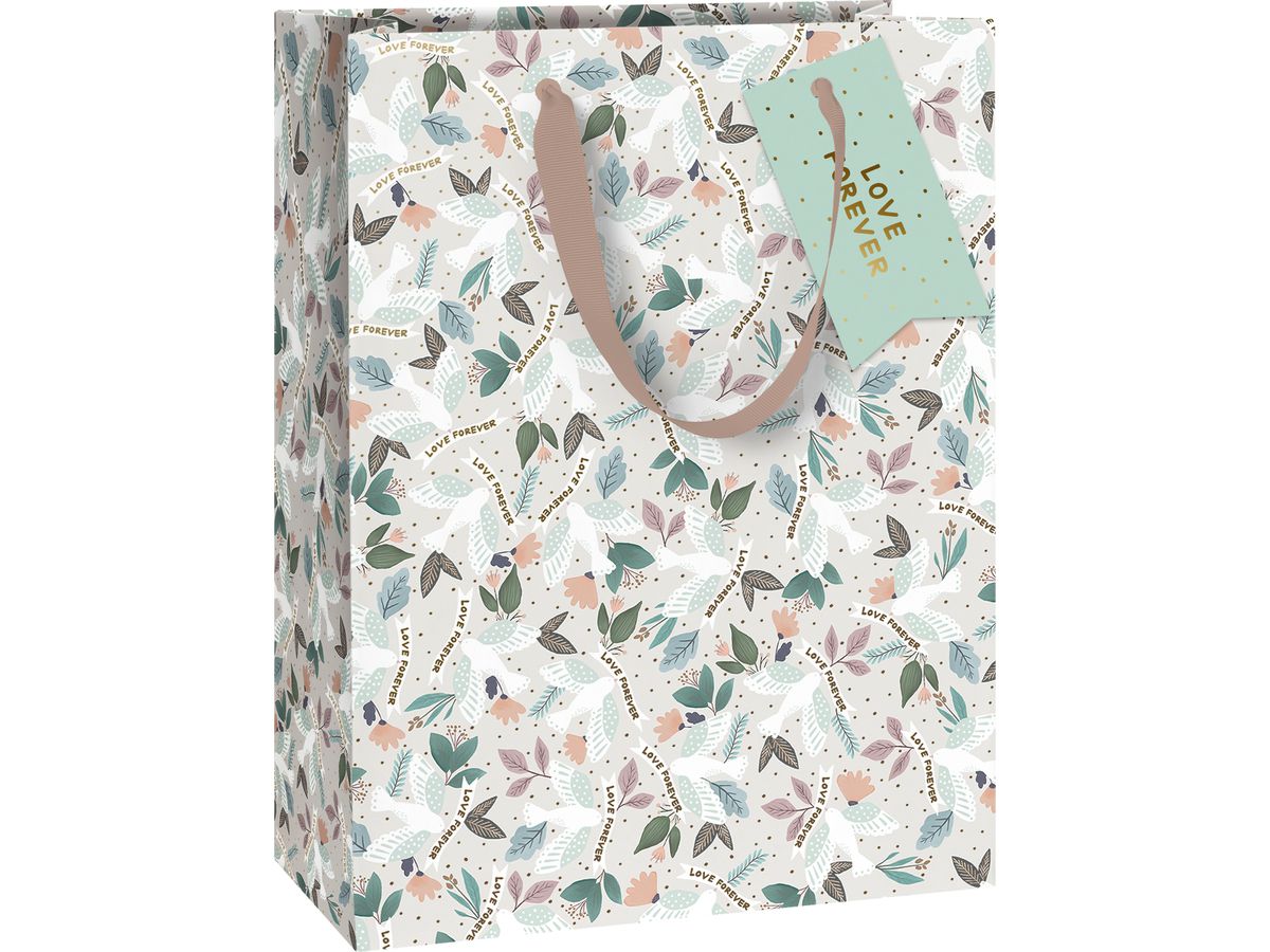 STEWO Sachet cadeau Duva 2544547666 gris clair 23x13x30 cm (7630050857540)