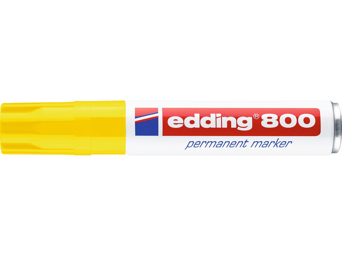 EDDING Permanent Marker 800 4-12mm 800-5 giallo (4004764053995)