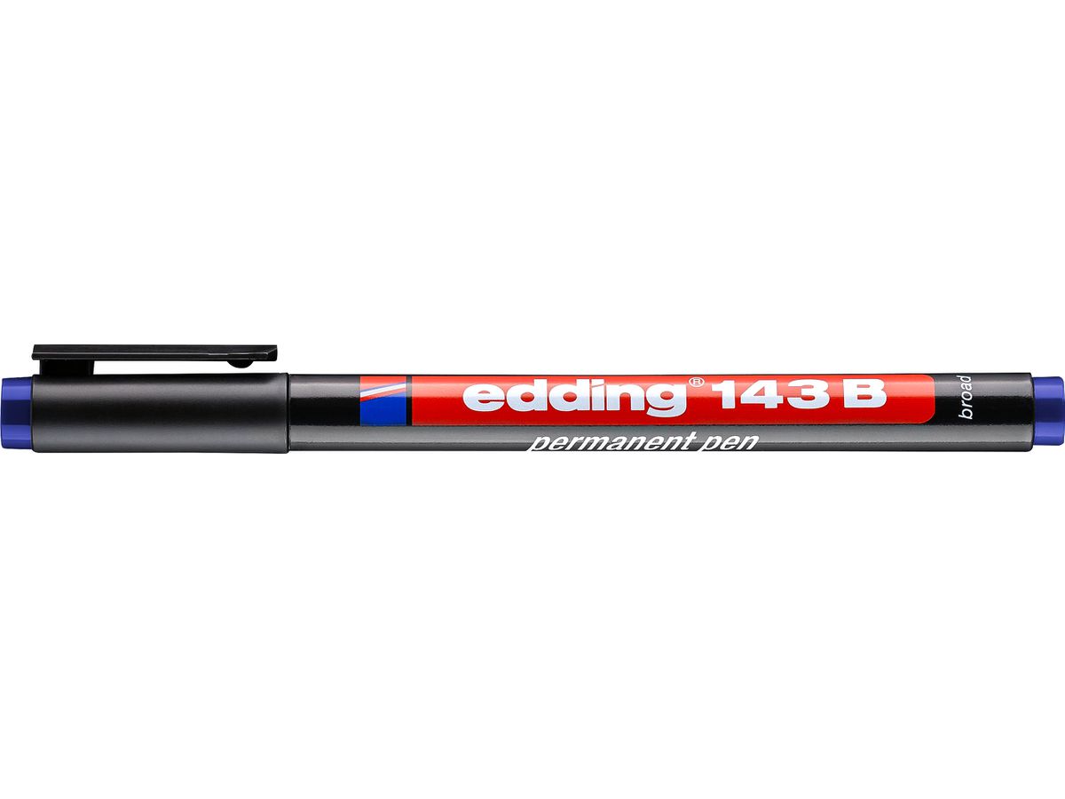 EDDING OHP-Marker permanent B 143-3 bleu (4004764001248)