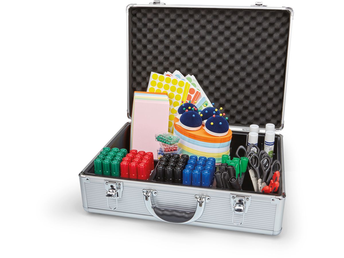 MAGNETOPLAN Valigia Moderatore 11215 con access. per seminari (4013695018935)