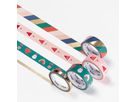 FOLIA Washi Tape Set Merry Jingling 26458 Hotfoil 4 Stück (4001868135503)