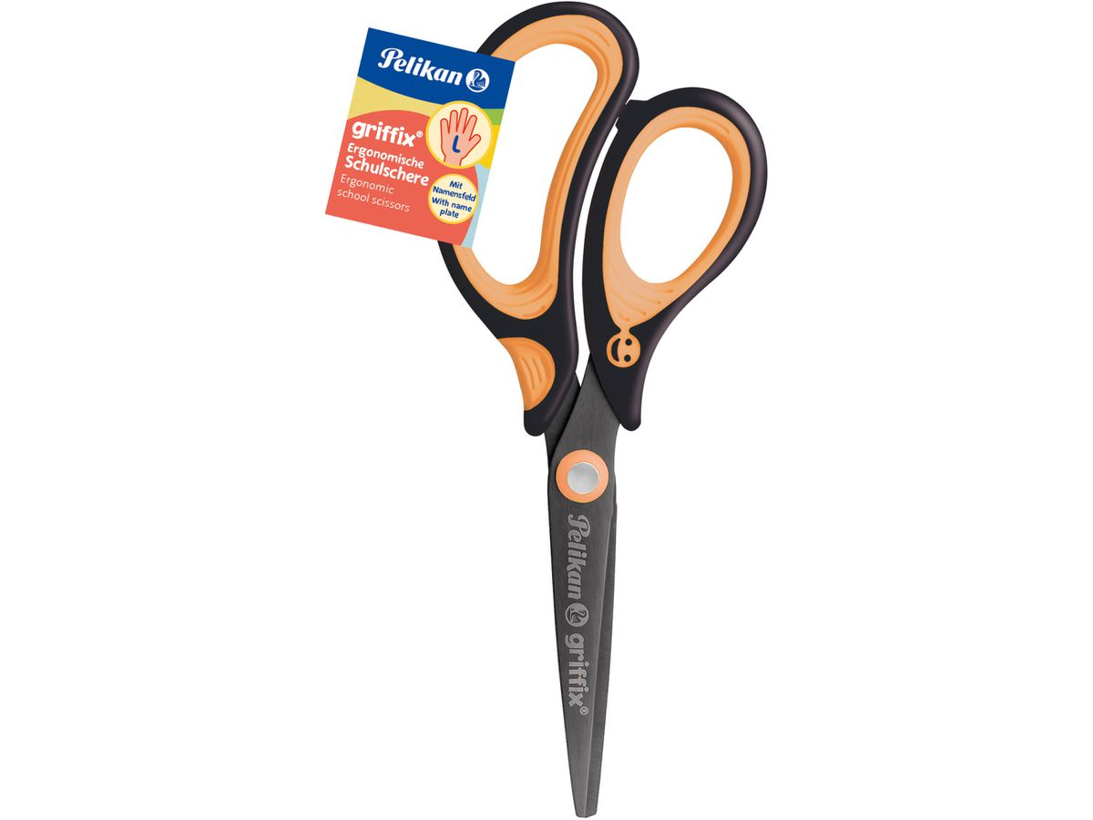 PELIKAN Présentoir ciseaux Griffix 605380 pointus, ass. 12 pcs. (4012700605382)