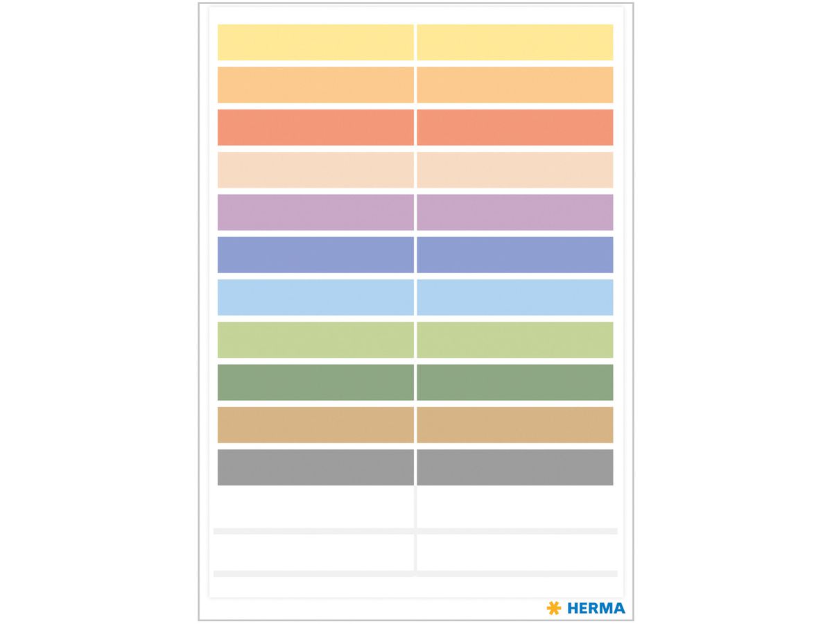 HERMA Stifte-Etiketten 15238 10x46mm, selbstklebend (4008705152389)