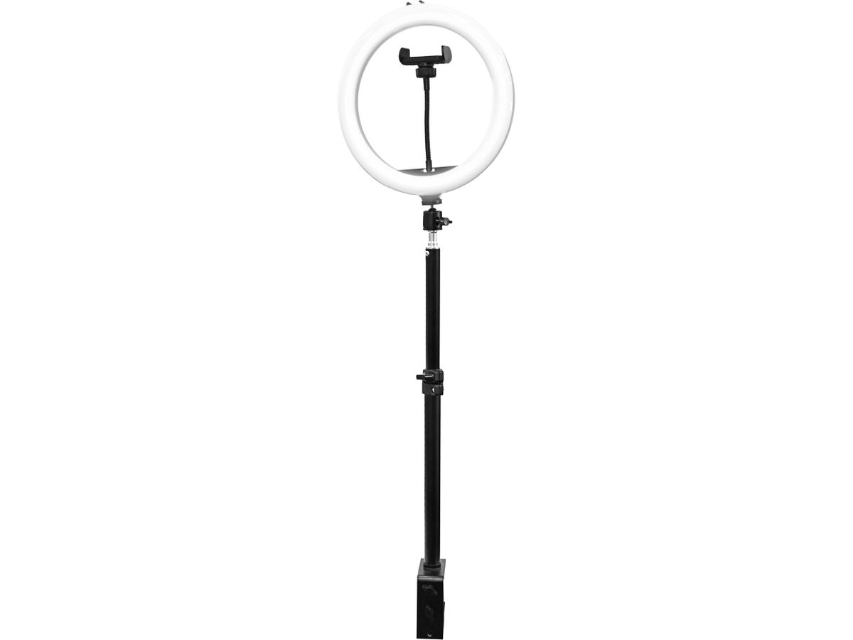 DELTACO Streaming Kit GAM-170 Webcam,Ring Light,Microphone (7333048059970)