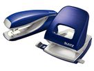 LEITZ Bürolocher NewNeXXt Metall 50060069 titan blau 30 Blatt (4002432107360)