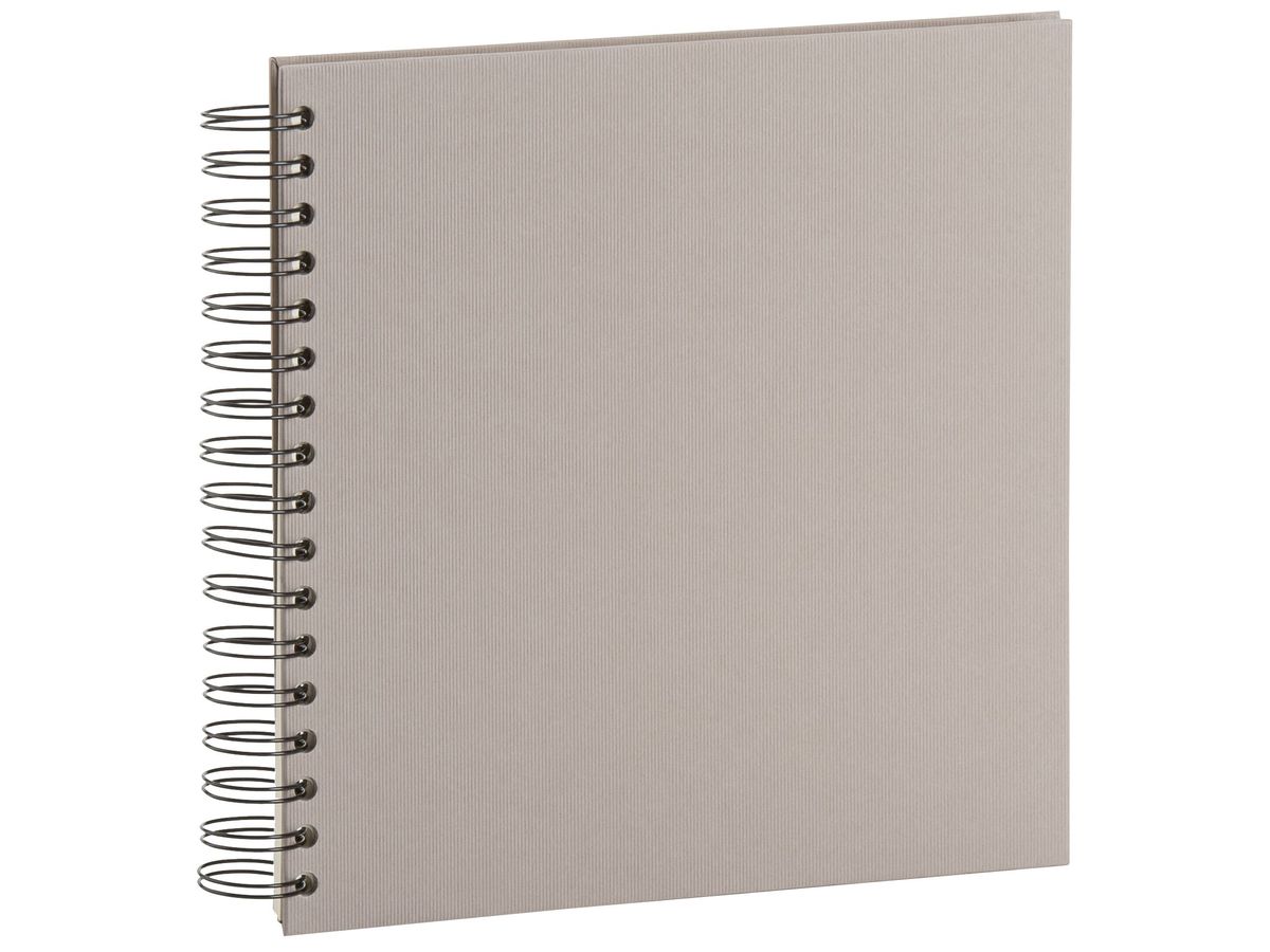 RÖSSLER Fotoalbum 1329452496 23x23cm, taupe/off-white (4014970107368)
