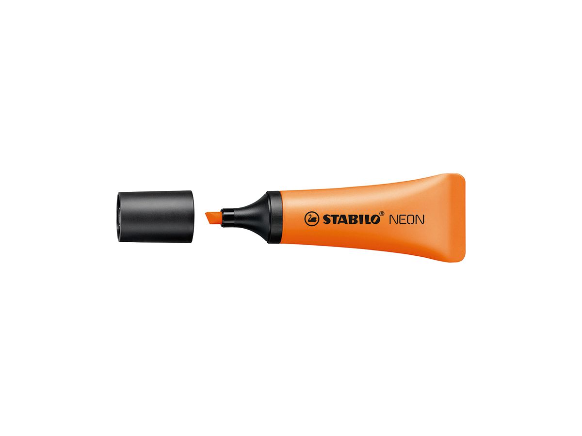 STABILO Textmarker Neon 2-5mm 72/54 arancione (4006381401135)