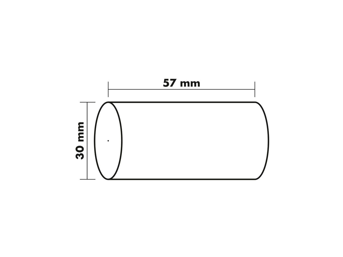 EXACOMPTA Rouleau thermo papier 20 pcs. 43642E 57x30mmx9m pour caisse (3130631436422)