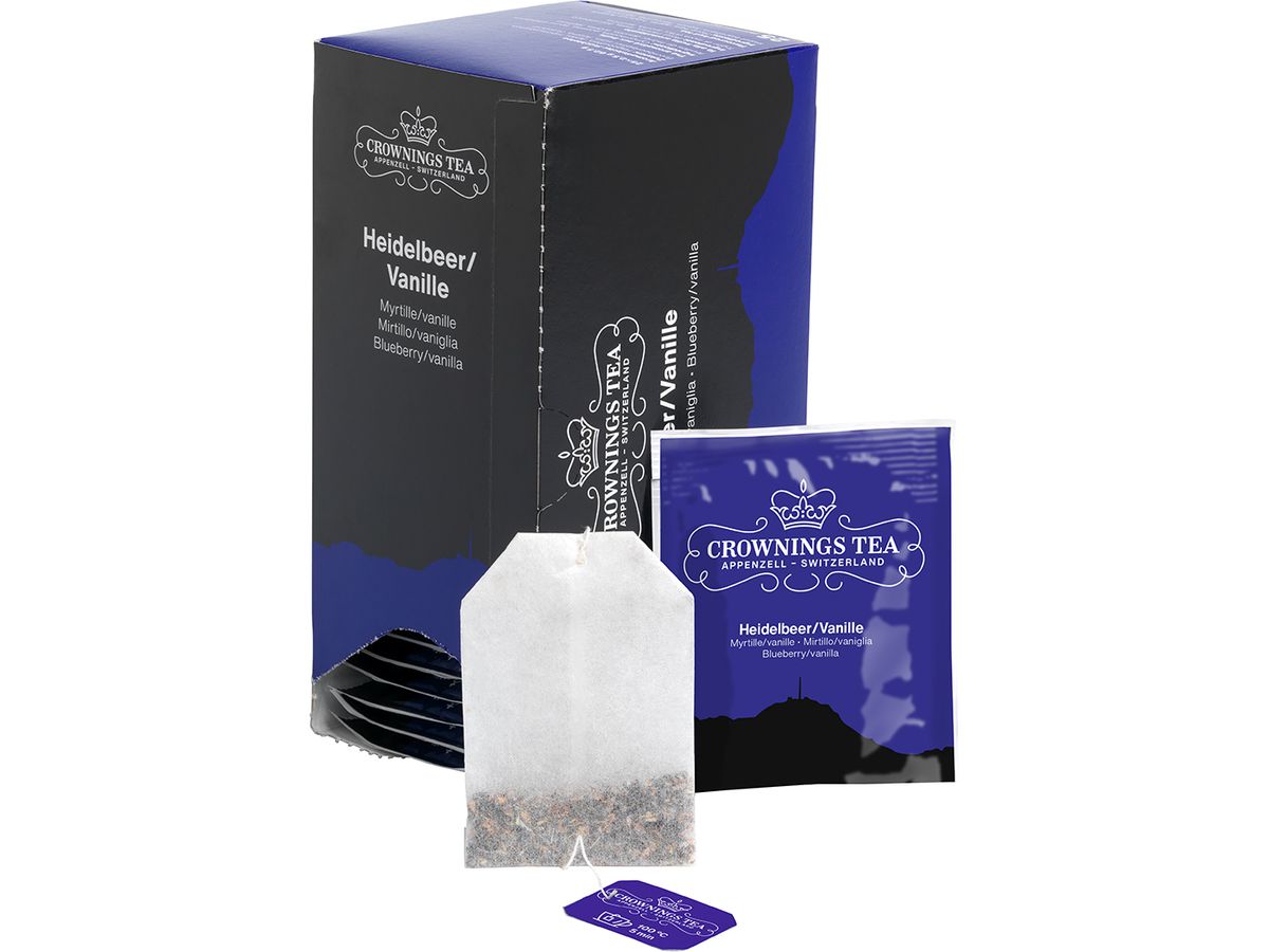 CROWNING'S Myrtille/Vanille 102288 Sachets 2.5g, 25 pcs. (7611259167371)