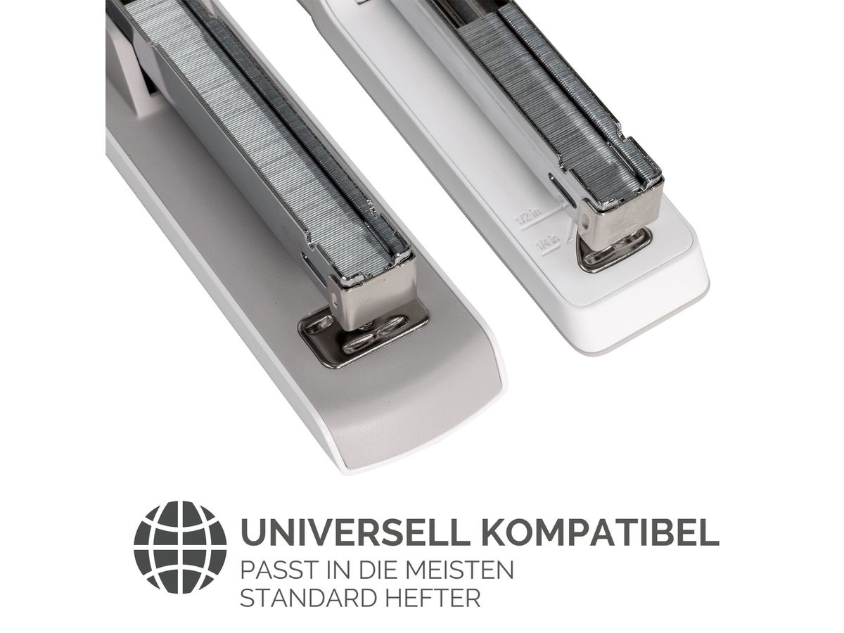 FELLOWES Heftklammern 26/6 mm 5117501 Vollstreifen 5000 STK (0043859776627)