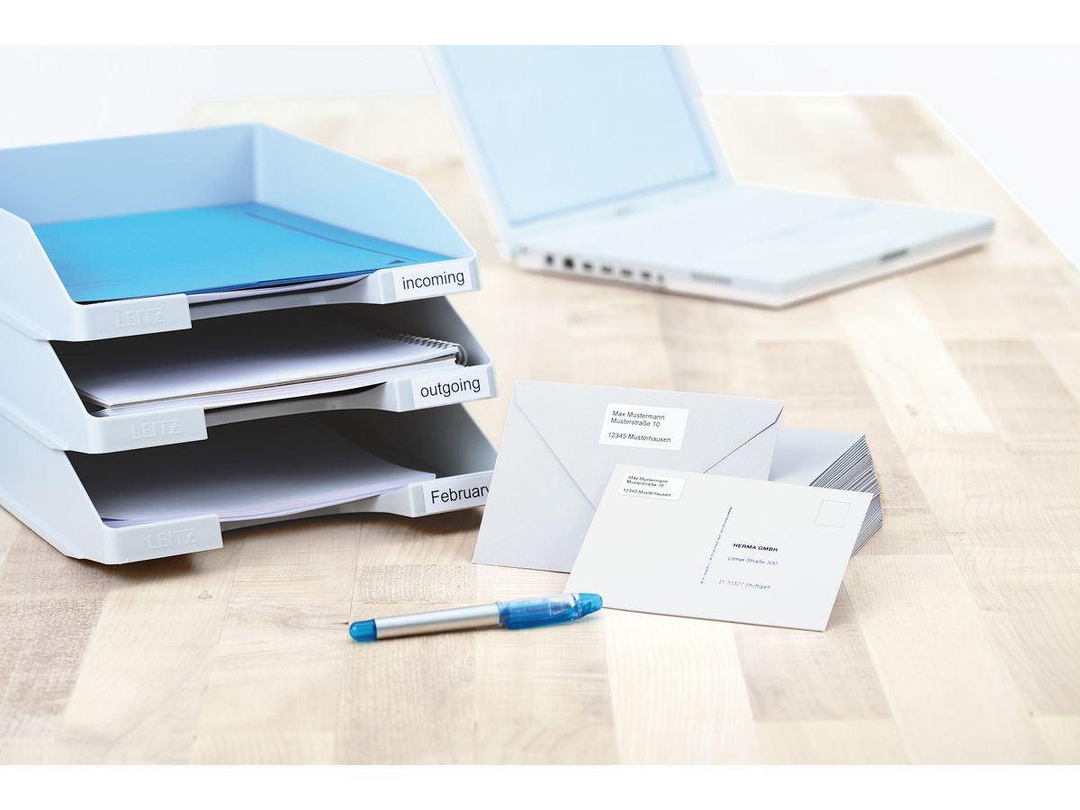 HERMA Etichette SPECIAL 63.5x38.1mm 10301 bianco,non-perm. 2100 pz./100f (4008705103015)