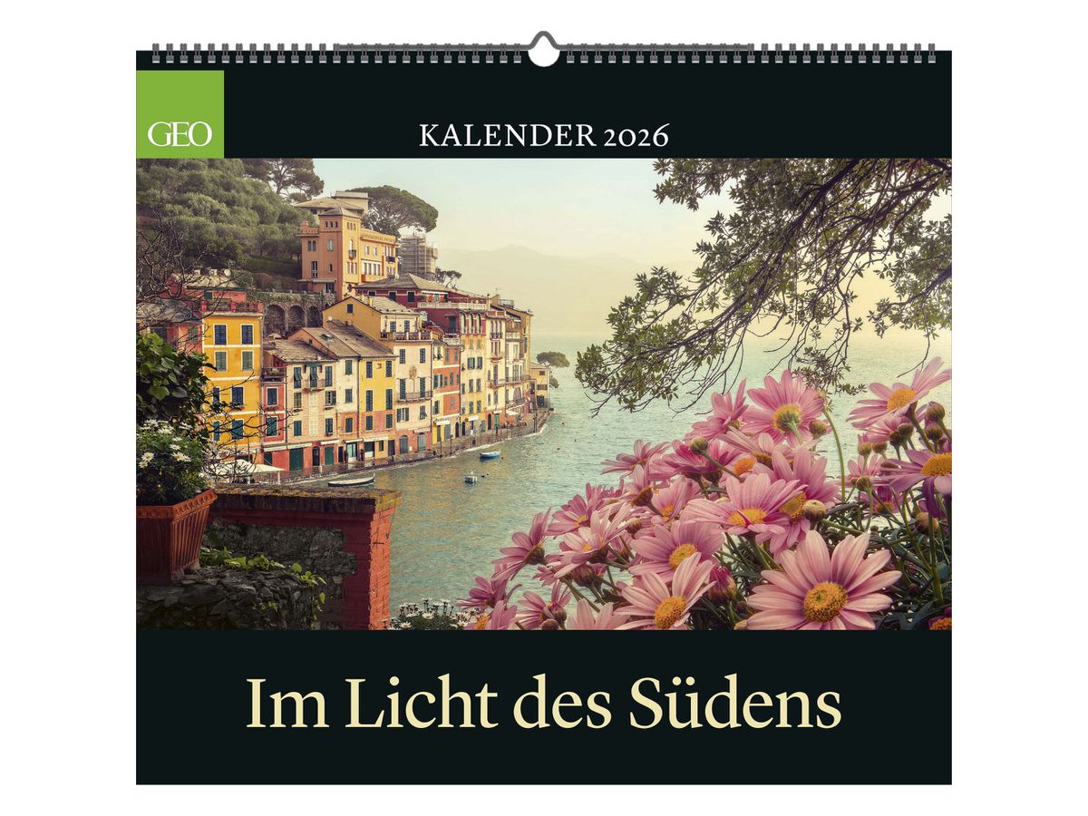GEO Bildkalender 2026 580415 GEO Licht des Südens 50x45cm (4069095004153)