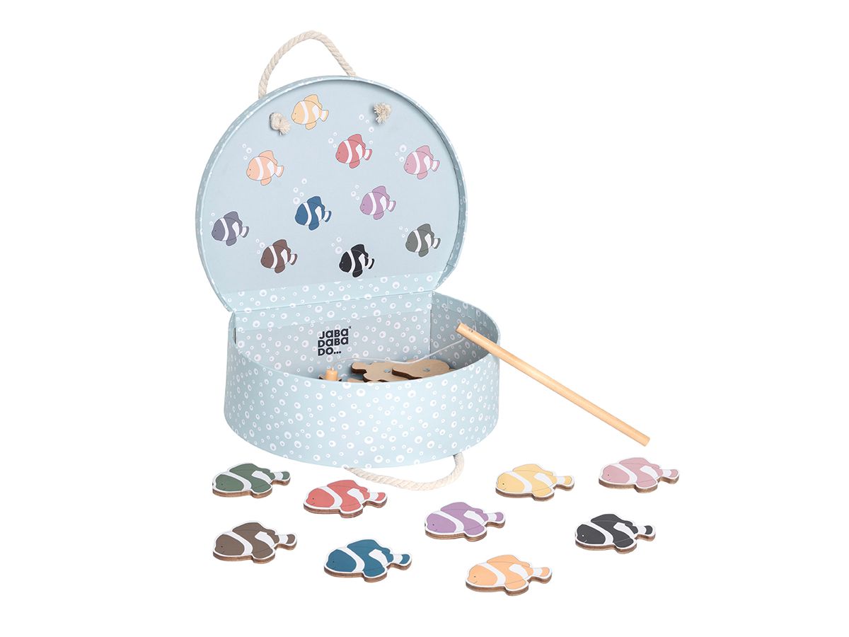 JABADABADO Fischspiel 30x23cm C2547 mit Koffer (7332599025472)
