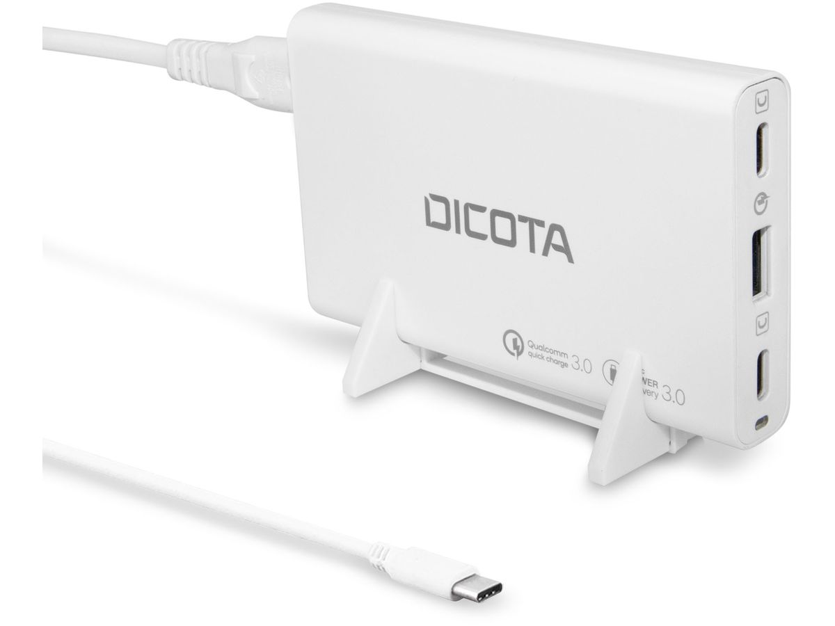 DICOTA 3-Port Desktop Charger 65W D32056 (7640239421332)