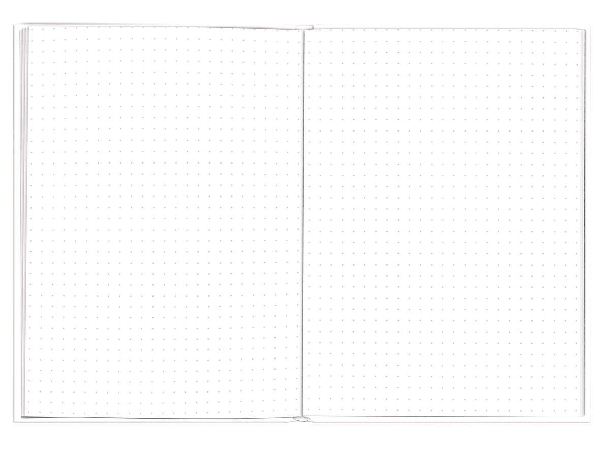 ONLINE Kladde A5 07760/6 Spotlights 80g 96 Blatt dots (4014421077608)