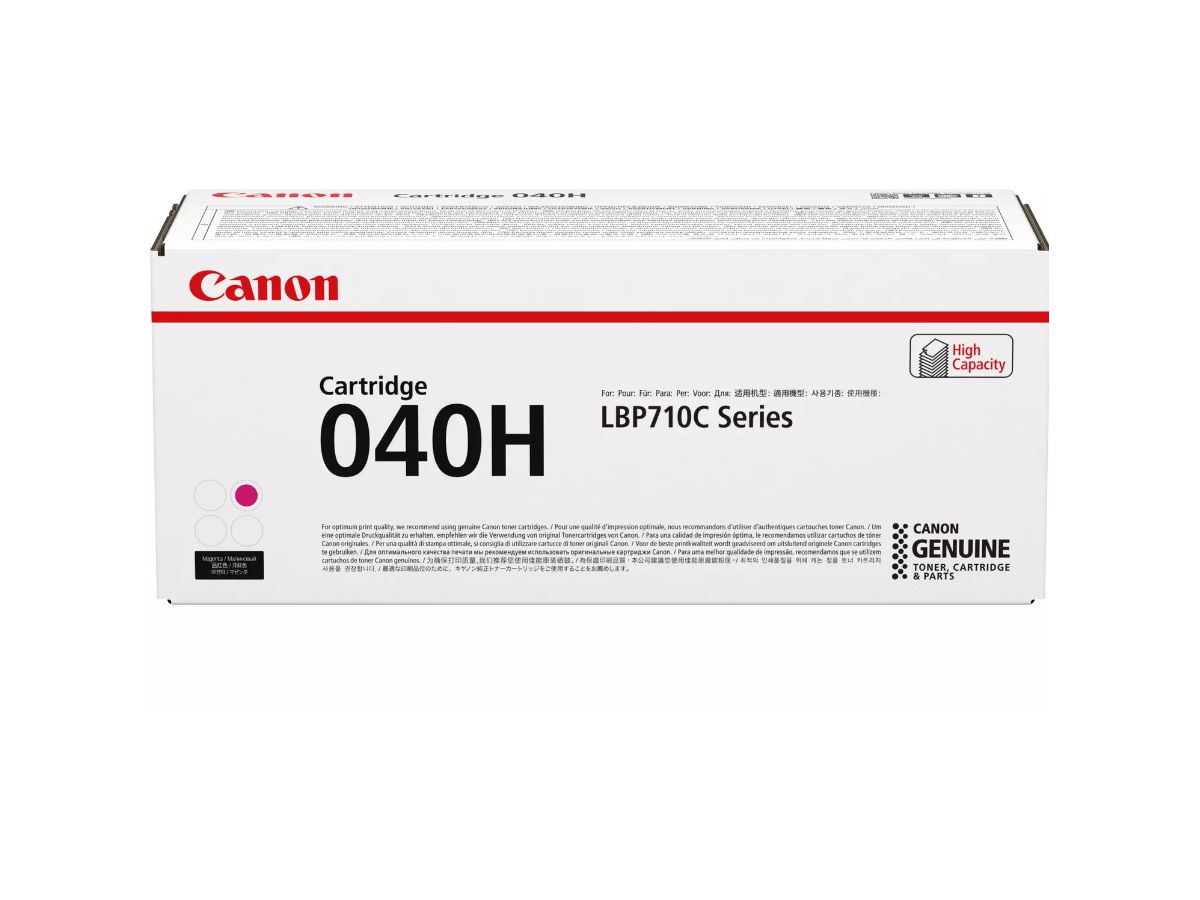 CANON Toner-Modul 040H magenta 0457C001 LBP 710Cx/712Cx 10'000 Seiten (4549292058253)