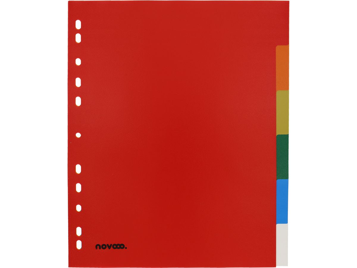 NOVOOO Registro PP A4+ 40989 multicolor 6 pcs. (9010729032399)