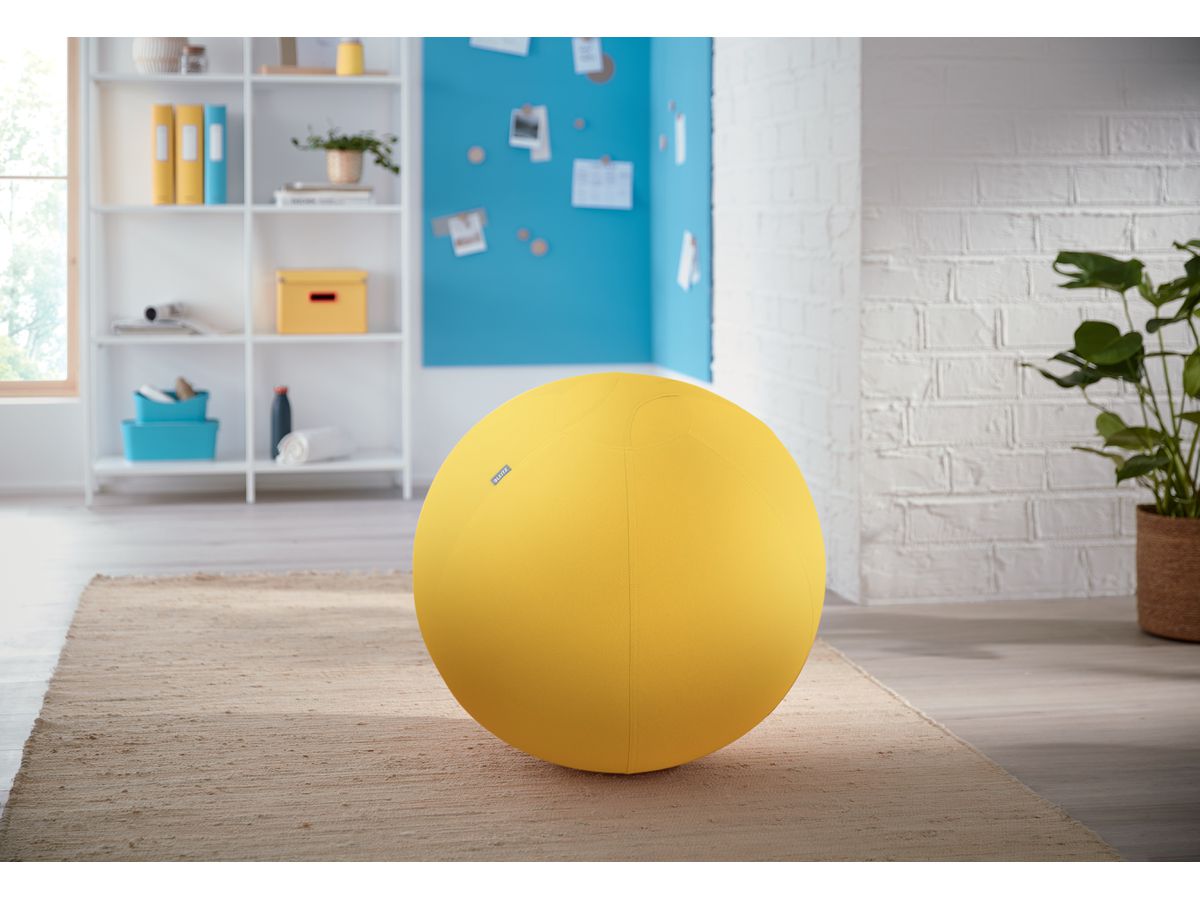 LEITZ Sfera del sedile Cosy 5279-00-19 giallo Ø65cm 1 pezzo (4002432129522)