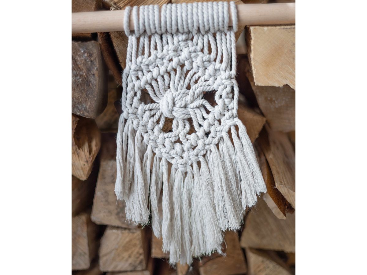 I AM CREATIVE Macrame Rope 6205.03 beige 5mm, 330g (7640415811049)