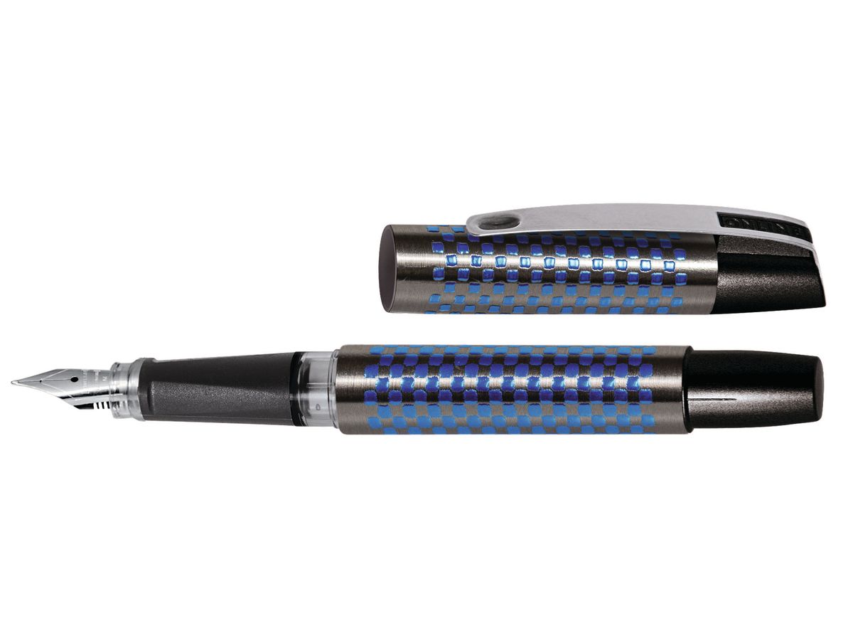 ONLINE Füllhalter Campus II 0.5mm 61402/3D Chess Blue blau (4014421614025)