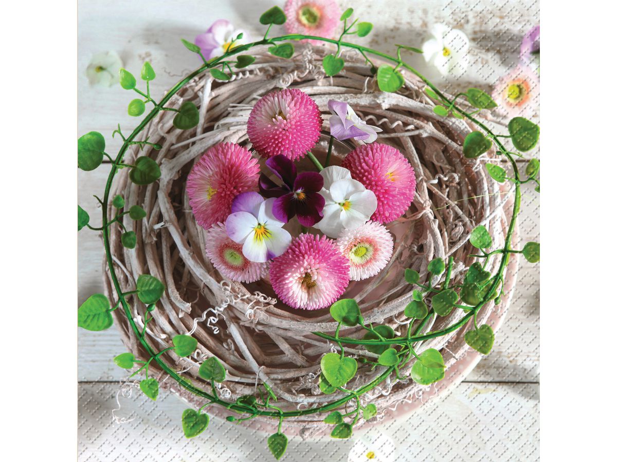 STEWO Salviette Hilda 33x33cm 2572597825 rosa 20 pezzi (7630050820803)