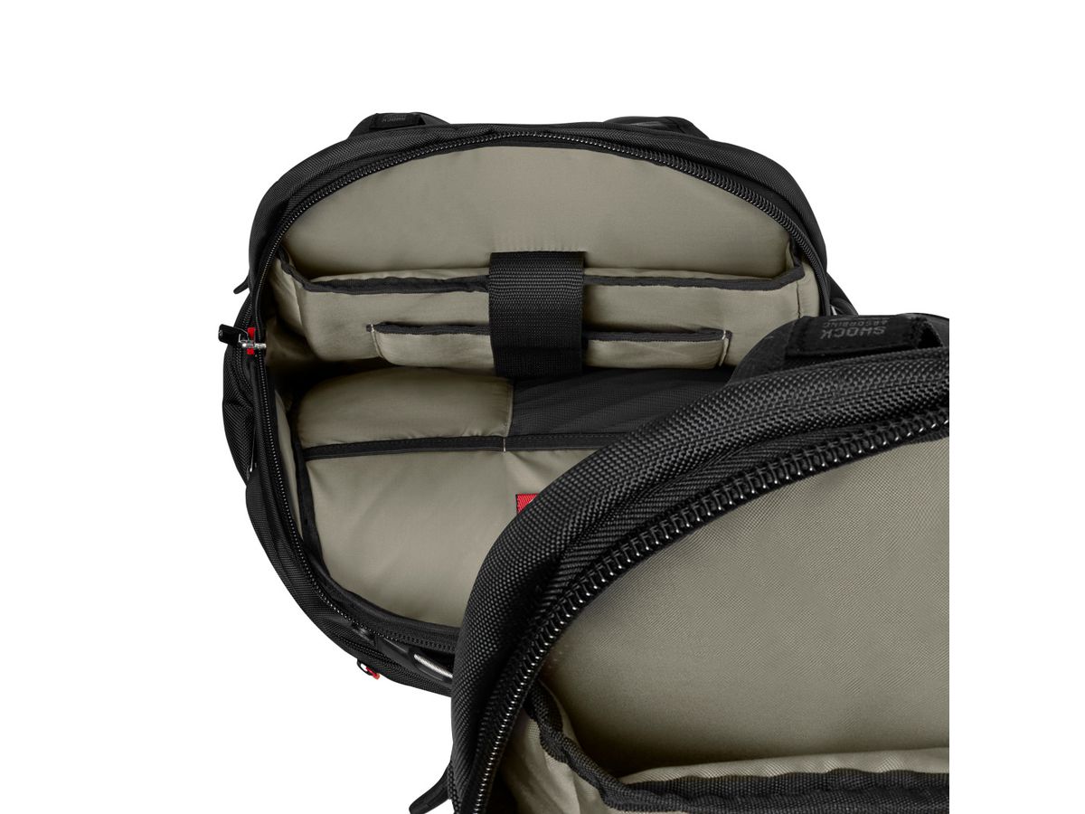 WENGER Laptop Backpack Meteor Black 653188 17 inch with Tablet Pocket (7611160264206)