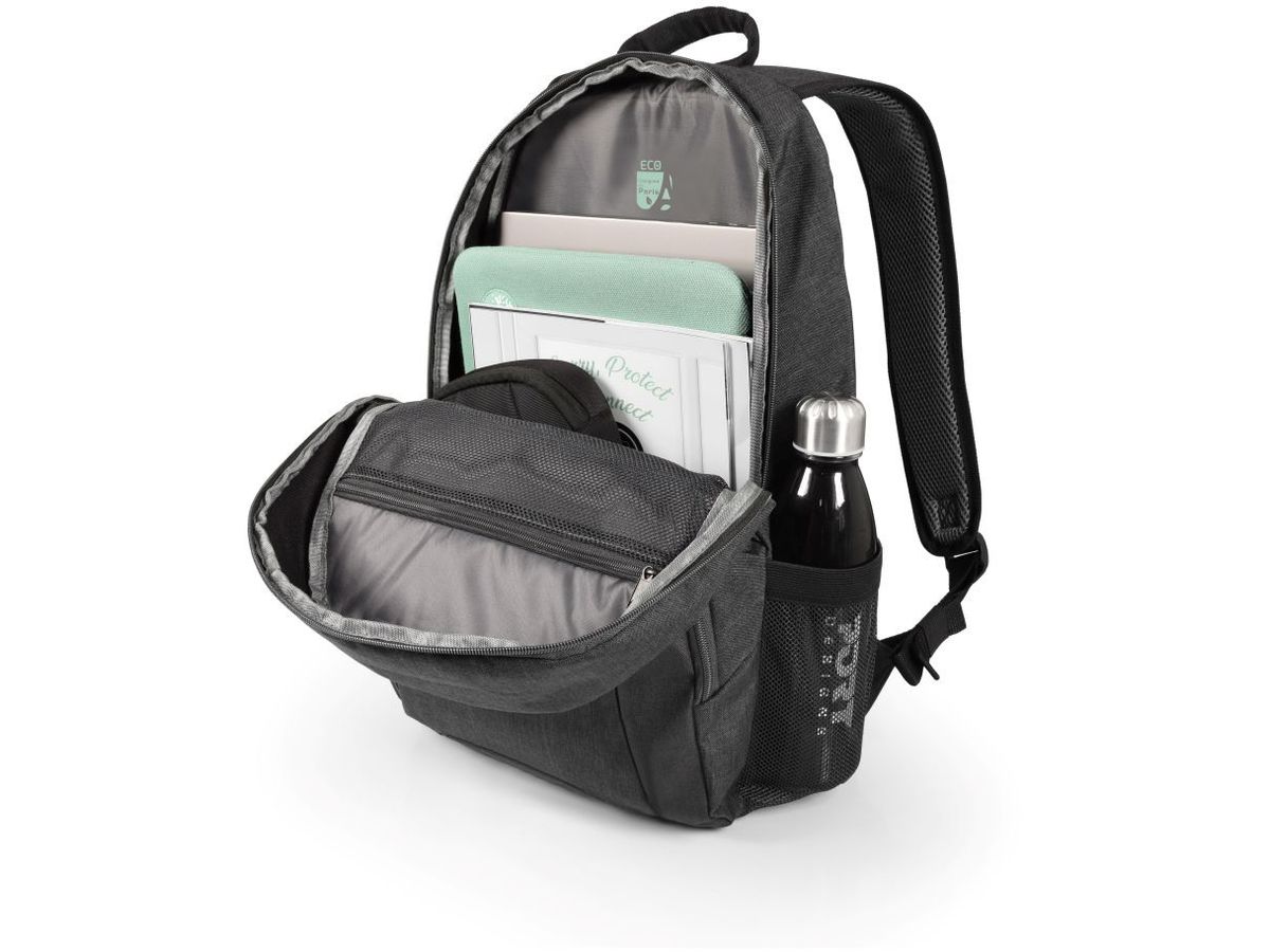 PORT Houston II ECO Backpack 110276 17,3 Notebooks, Black (3567041102768)