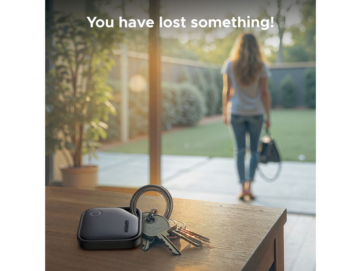 UGREEN Tracker Samsung SmartThings 55769P Doublepack CR2032,Black (6941876269853)