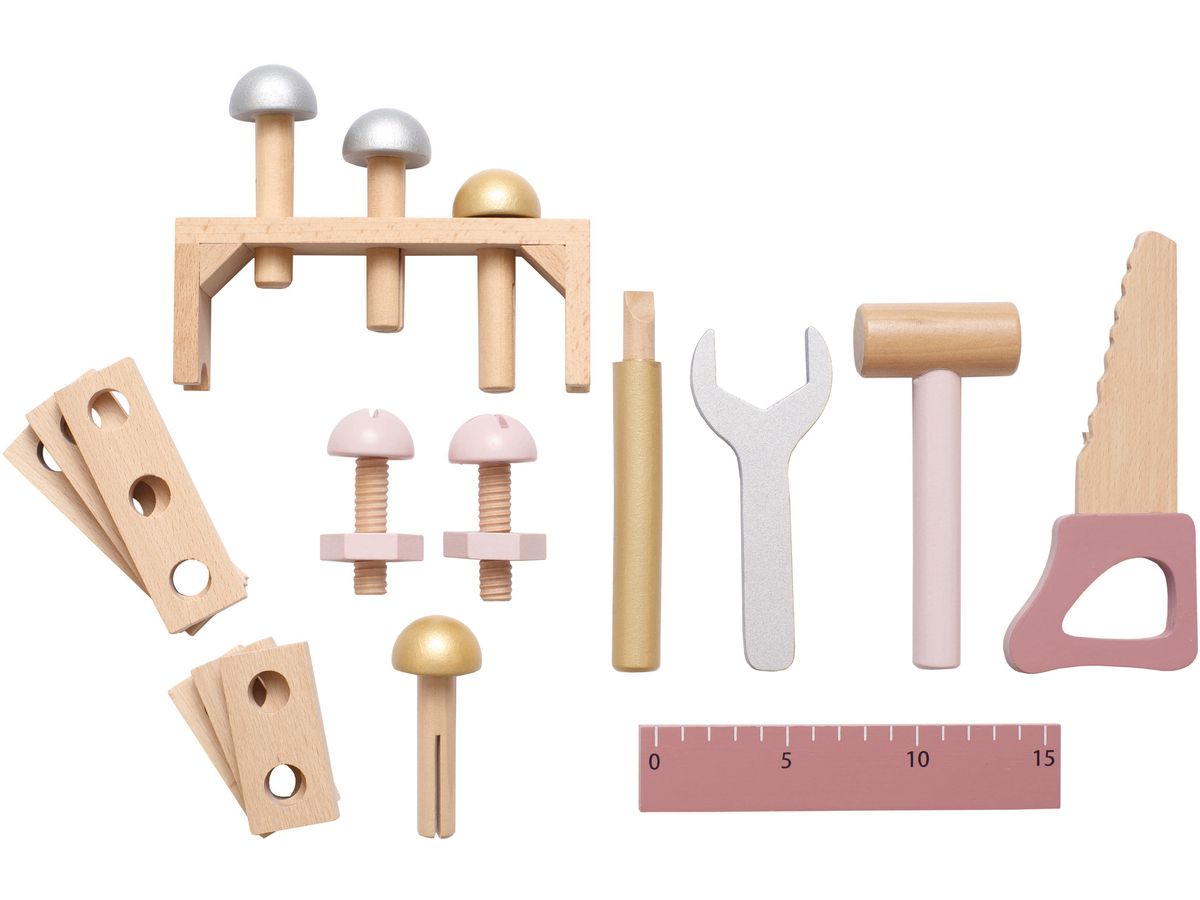 JABADABADO Toolbox W7106 pink 30x12cm (7332599071066)