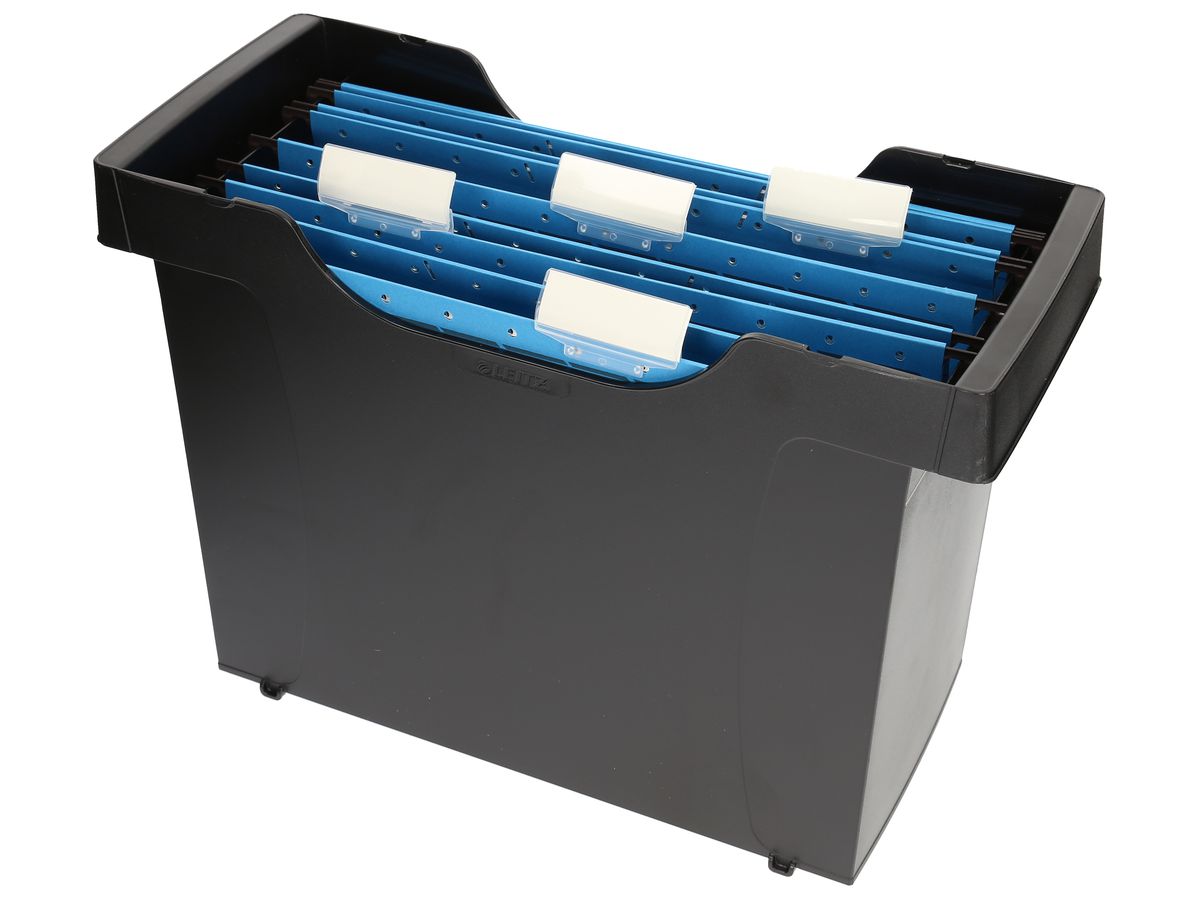 LEITZ Dossier suspendu 1993-03-95 incl. 5 Dossier suspendu noir (4002432336210)