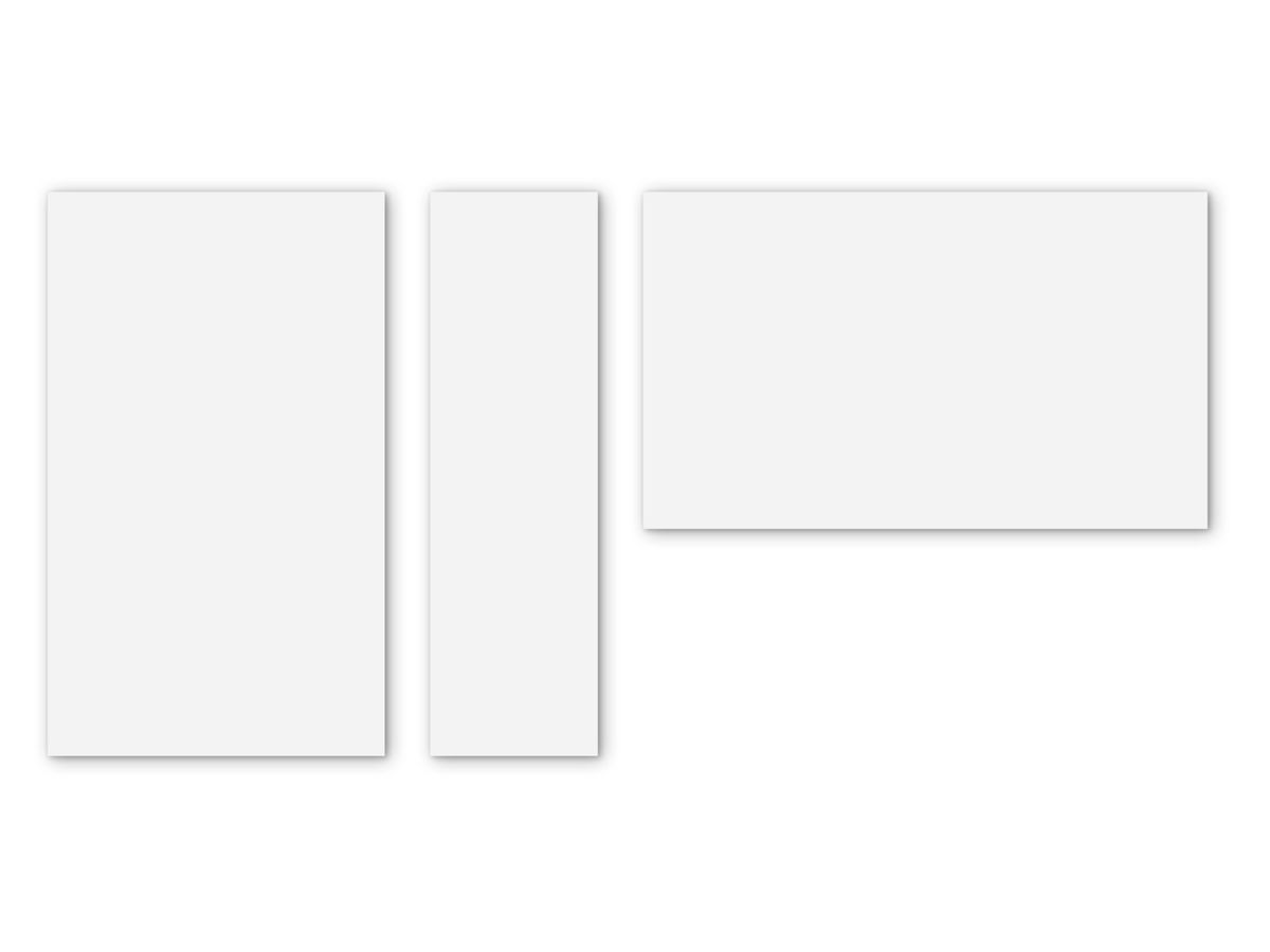 LEGAMASTER Whiteboard 59.5x200x3.2cm 7-106126 Wall-UP acciaio (8713797099455)