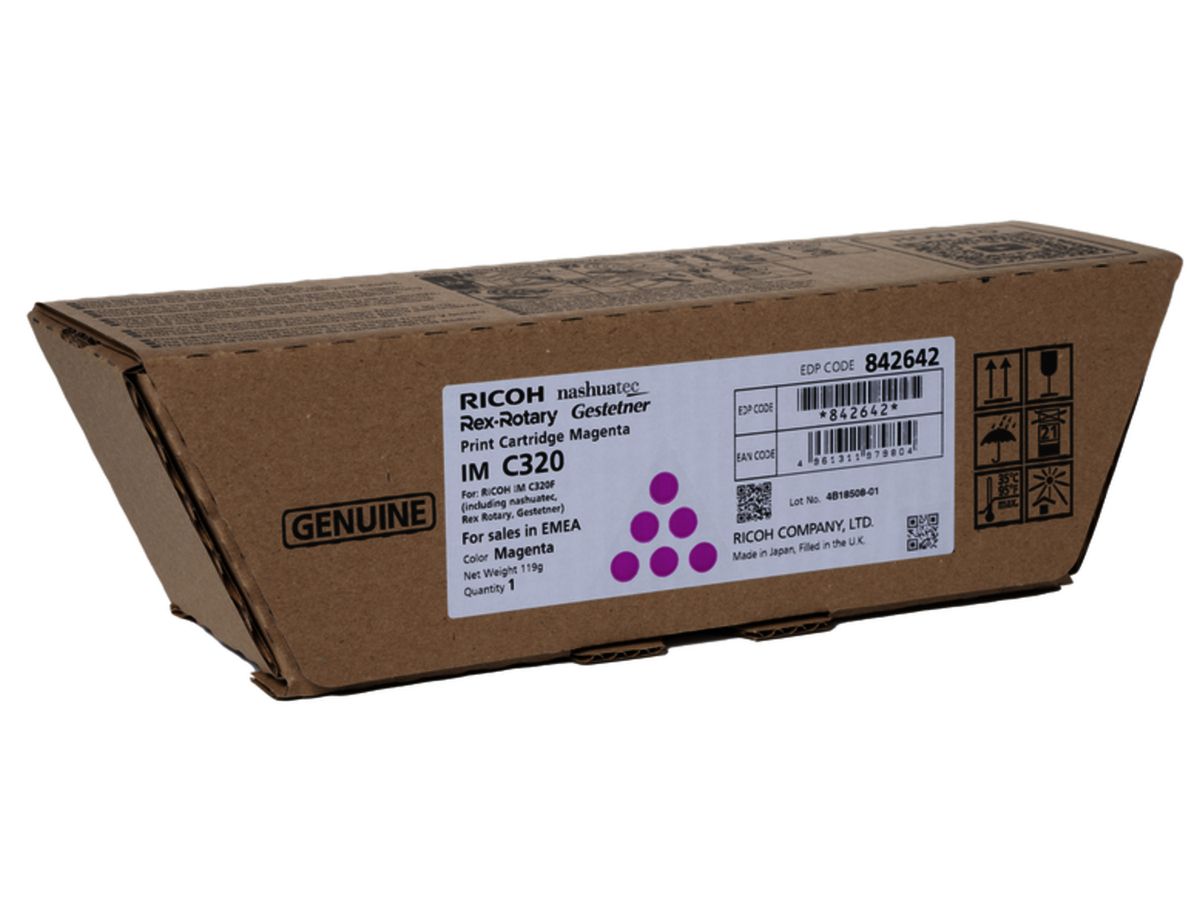 RICOH Toner magenta 842642 IM C320F 9000 pagine (4961311979828)