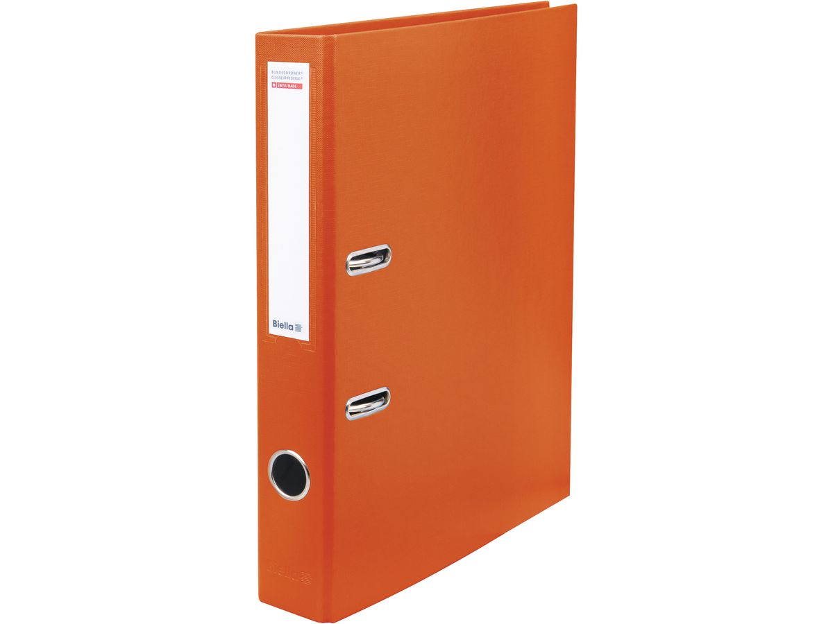 BIELLA Classeur fédéral 4cm 10341435U orange A4 (7611365253418)