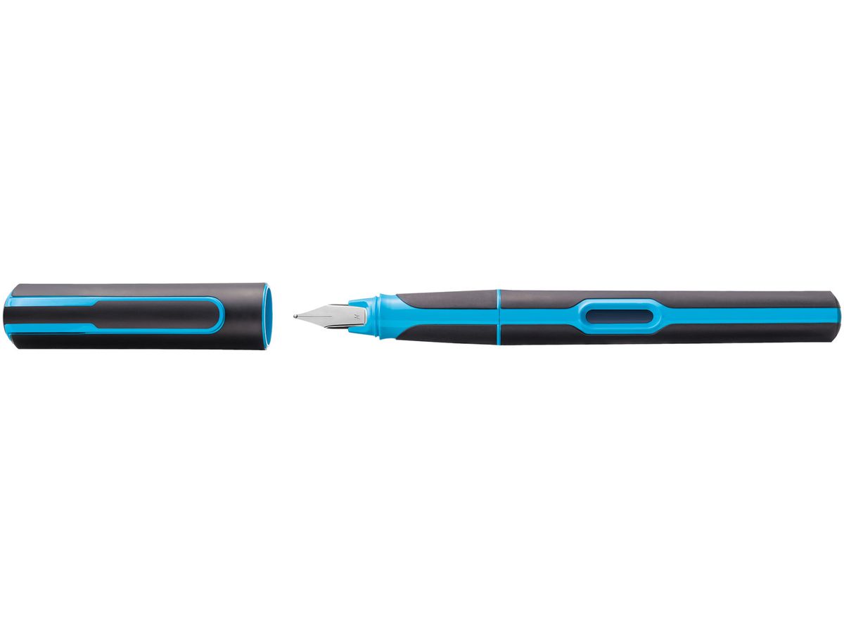 PELIKAN Stylo plume Style M 801263 neon bleu (4012700801265)