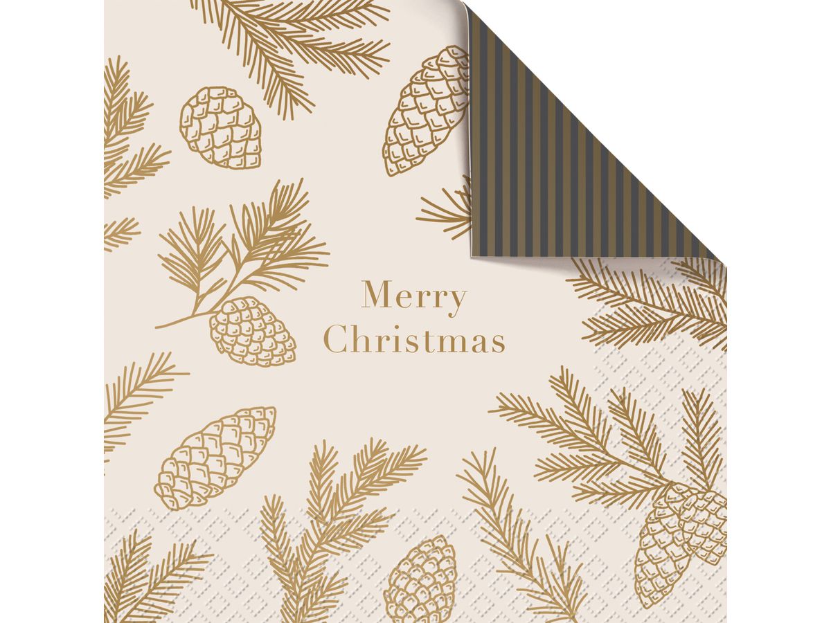 STEWO Serviettes Mariola 2572513150 beige 33x33cm (7630050889275)