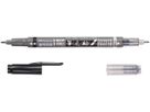 TOMBOW Marker Twin WS-TBS nero/grigio, Fudenosuke (4901991645873)