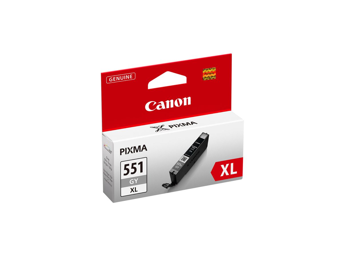 CANON Cart. d'inchiostro XL grey CLI-551XLGY PIXMA MG6350 11ml (4960999904542)