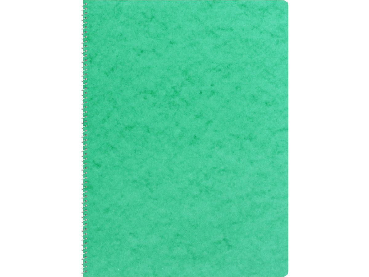 NOVOOO Carnet spirale ass. A4 729784 quadrillé, 5mm, 80g 48 flls. (9010729086842)