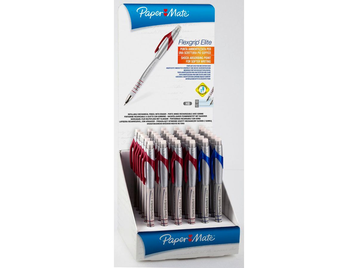 PAPERMATE Portamine 0.5/0.7mm S0902651 FLEXGRIP ELITE 36 pezzi (3501170902653)