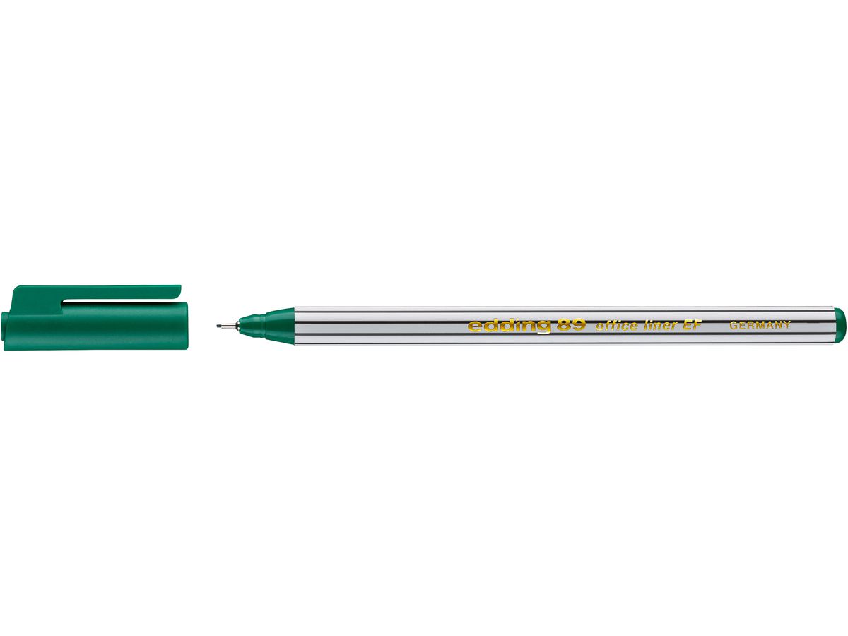 EDDING Penna 89 officeliner 0.3mm 89-4 verde (4004764041145)