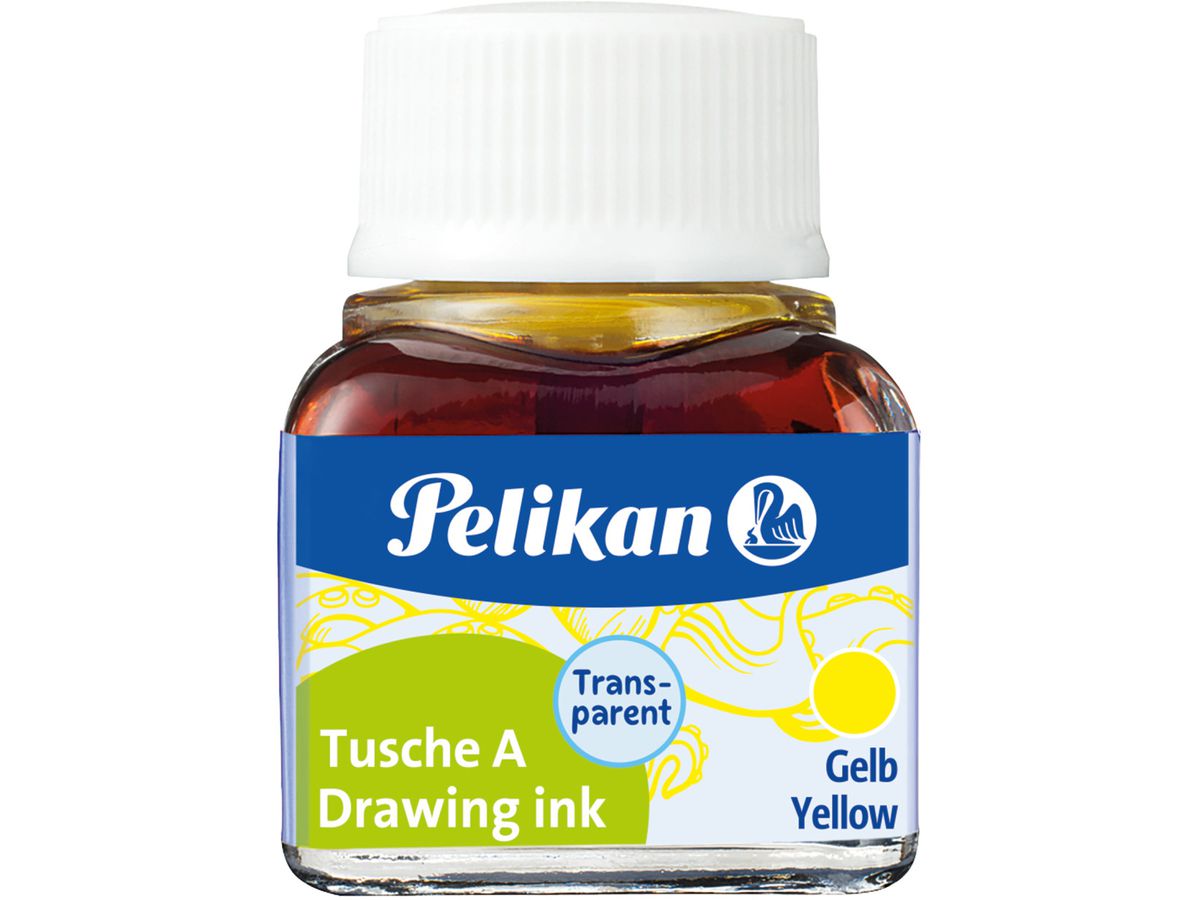 PELIKAN Encre de chine 10ml 523/5 jaune (4012700201546)