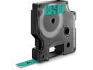 DYMO Schriftband D1 schwarz/grün S0720740 9mm/7m (5411313409193)