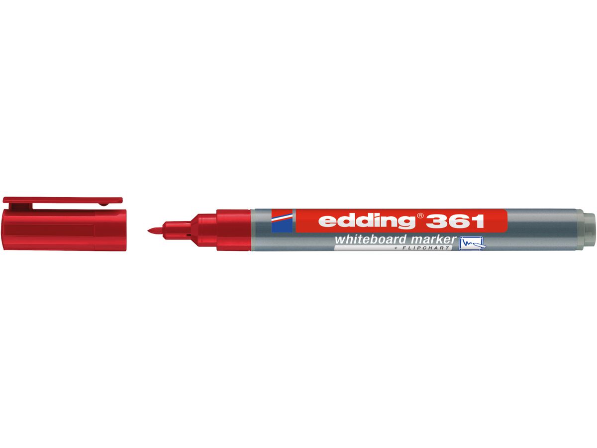 EDDING Boardmarker 361 1mm 361-2 rouge (4004764104574)